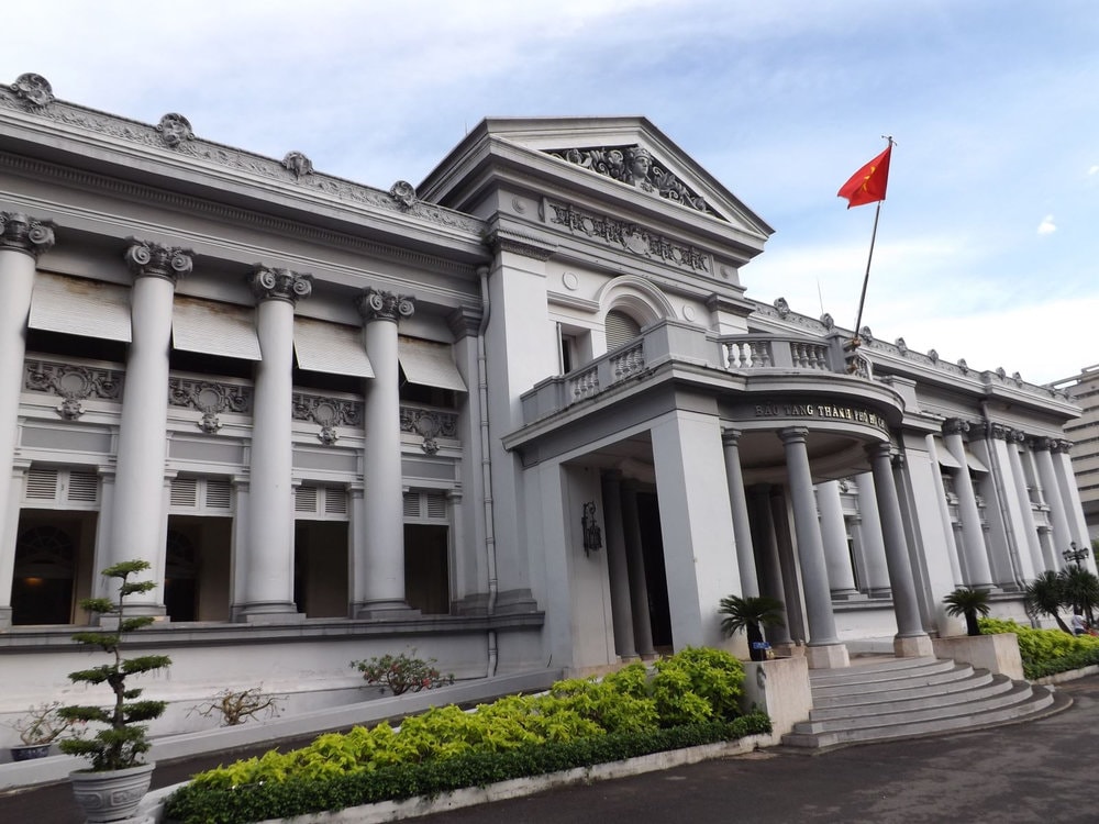 Nestled peacefully in the bustling city center, the building exudes the elegance of classic French architecture